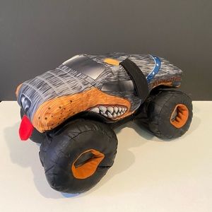 Monster Jam Pillow Puff Monster Mutt Rottweiler Truck Stuffed Nylon Plush Toy